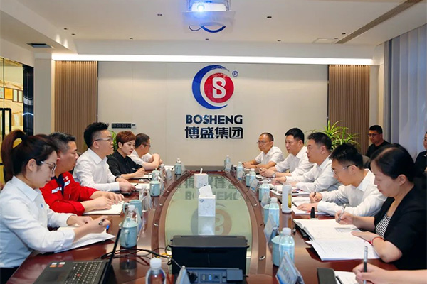 政企携手 共谱华章 | 松阳县委书记梁海刚一行调研博盛集团，共绘不锈钢管智造新蓝图！